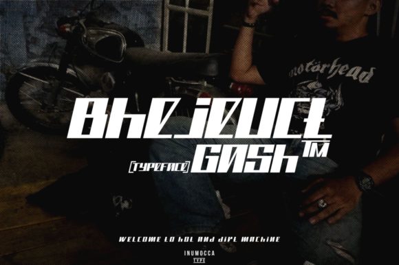 Bhejeuct Gash: The Futuristic Font for Impactful Designs