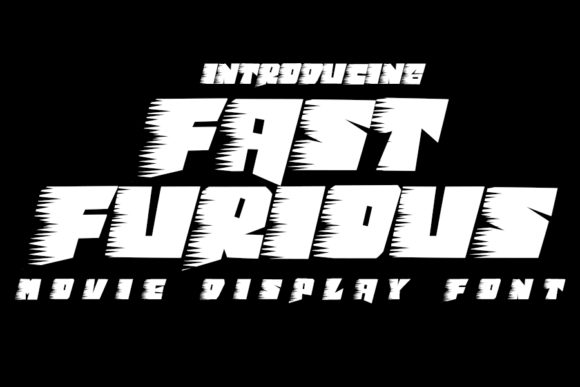 Fast Furious: The Bold Display Font for Impactful Design