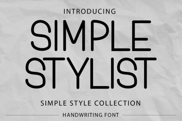 Simple Stylist: Elevate Your Designs with This Adaptable Font