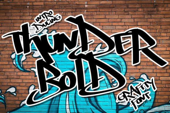 Thunder Bold: Urban Display Font for Maximum Impact