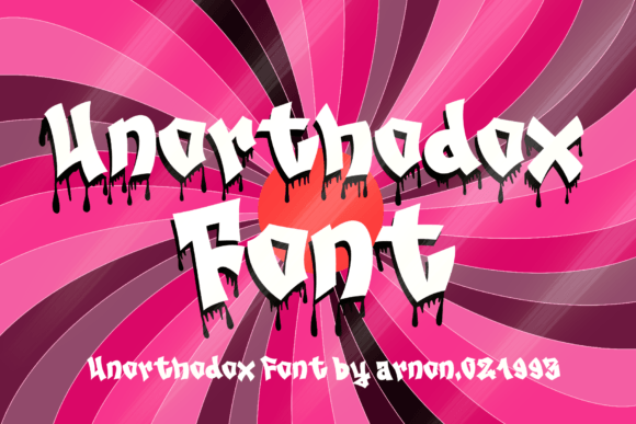 Unorthodox: A Playful Font for Creative Design